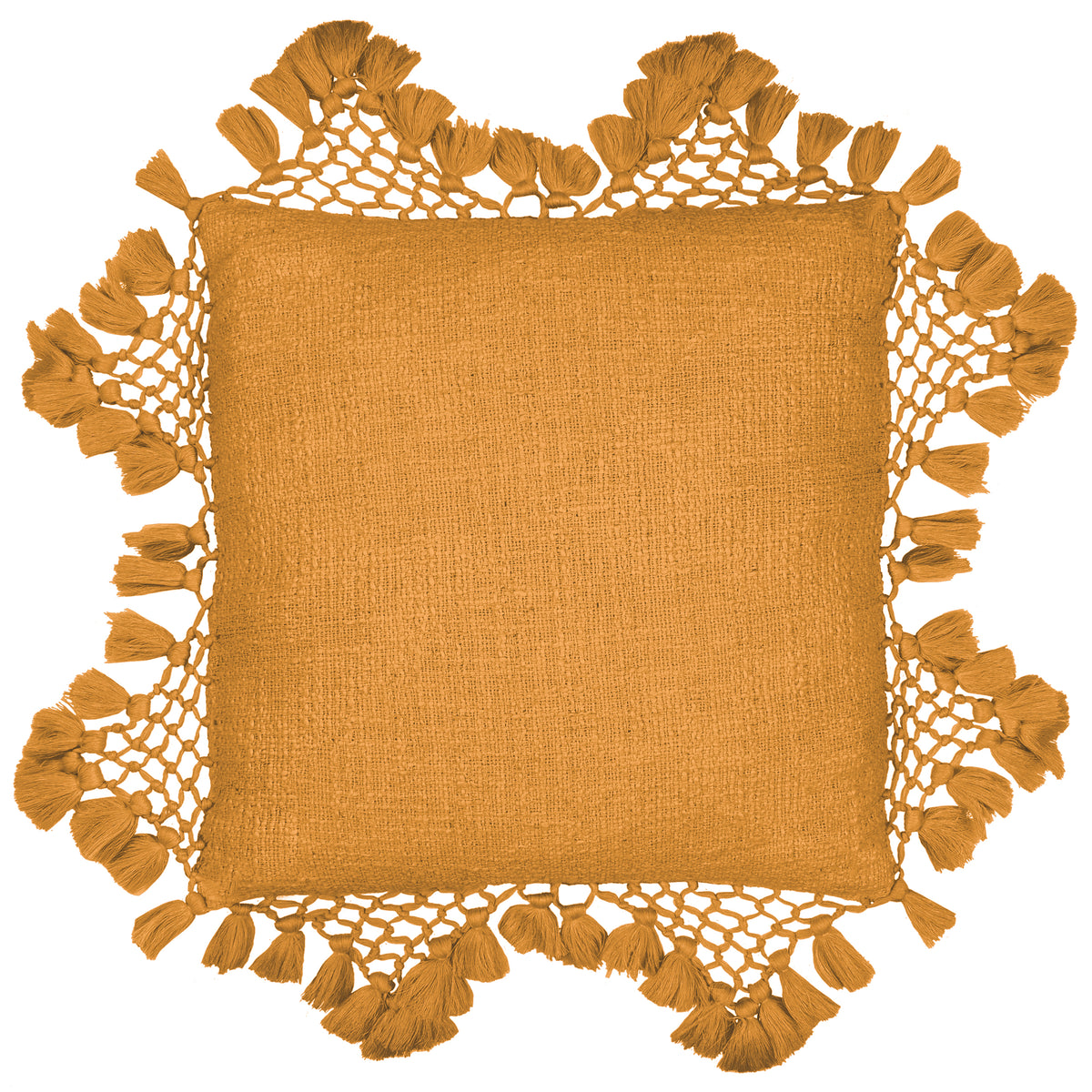 Anko 45X45 Polyester Cushion Ginger