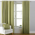 Atlantic 229X137 Eyelet Curtains Green