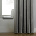 Atlantic 229X137 Eyelet Curtains Grey