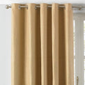 Atlantic 229X137 Eyelet Curtains Ochre