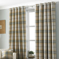 Aviemore 168X137 Eyelet Curtains Ochre