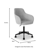 Alma Height Adjustable Swivel Office Chair