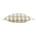 Barton Check 45X45 Polyester Cushion Natural