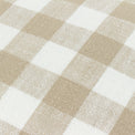 Barton Check 45X45 Polyester Cushion Natural