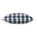 Barton Check 45X45 Polyester Cushion Navy