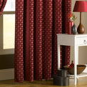 Belmont 229X229 Pencil Pleat Curtains Claret