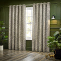 Bengal 228X137 Eyelet Curtains Linen