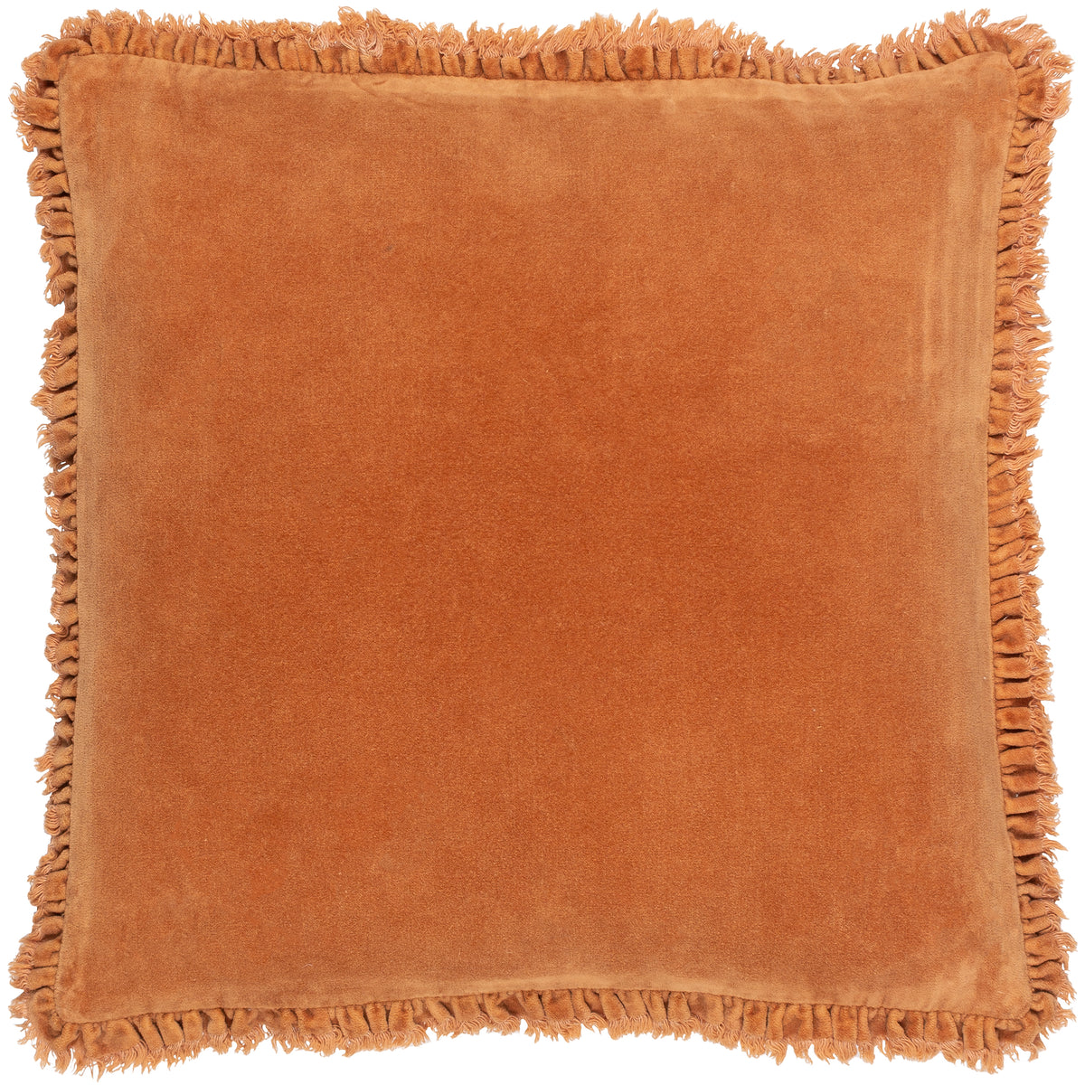 Bertie 45X45 Polyester Cushion Rust