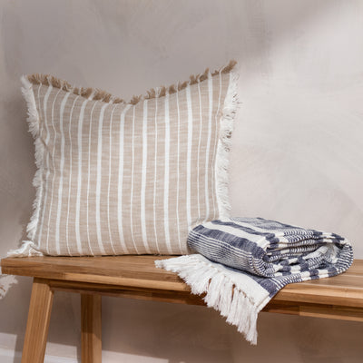 Bowman Striped 50cm Cushion