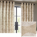 Brinn 229X137 Eyelet Curtains Natural