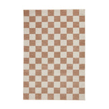 Beige Norwood Checkerboard Rug from Roseland Furniture