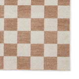 Beige Norwood Checkerboard Rug from Roseland Furniture