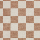 Beige Norwood Checkerboard Rug from Roseland Furniture