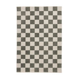 Green Norwood Checkerboard Rug from Roseland Furniture