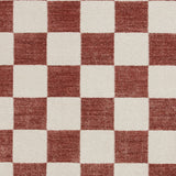 Plum Norwood Checkerboard Rug from Roseland Furniture