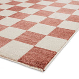 Plum Norwood Checkerboard Rug from Roseland Furniture