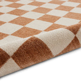 Walnut Norwood Checkerboard Rug from Roseland Furniture