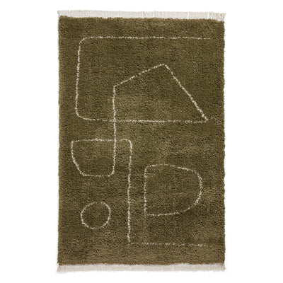 Harding Soft Plush Abstract Design Rug