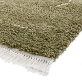 Green Harding Soft Plush Abstract Design Rug from Roseland Furniture