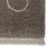 Cream Harding Soft Plush Abstract Design Rug from Roseland Furniture