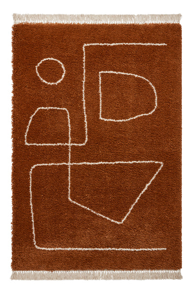 Harding Soft Plush Abstract Design Rug