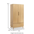 Carnon Gents Wardrobe from Roseland Furniture