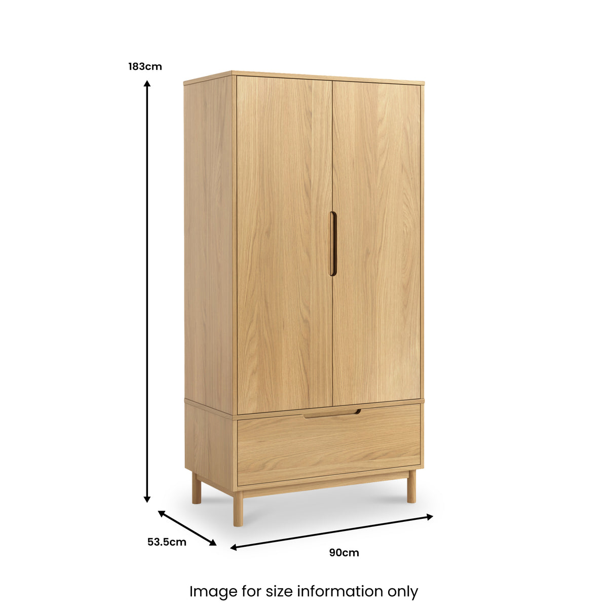 Carnon Gents Wardrobe from Roseland Furniture