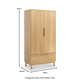 Carnon Gents Wardrobe from Roseland Furniture