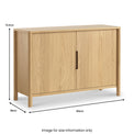 Carnon Small Sideboard from Roseland Furniture