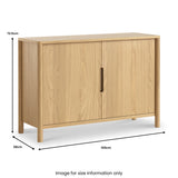 Carnon Small Sideboard from Roseland Furniture