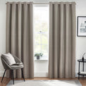 Dawn 229X137 Eyelet Curtain Grey