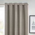 Dawn 229X137 Eyelet Curtain Grey