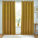 Dawn 168X229 Eyelet Curtain Mustard