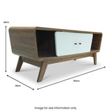 Dillon Mid Century Modern 154cm TV Stand dimensions