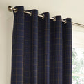 Ellis 229X137 Eyelet Curtains Navy