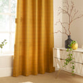 Ellis 229X137 Eyelet Curtains Ochre