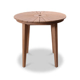 Roma FSC Bistro 80cm Table with 2 Stacking Chairs from Roseland Furniture