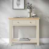 Farrow Cream Console Table for Hallway