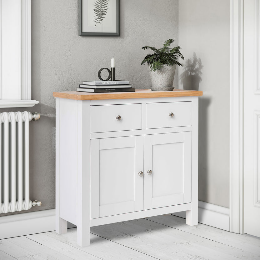 Farrow Mini Sideboard Cabinet | Grey, Cream, White | Roseland ...