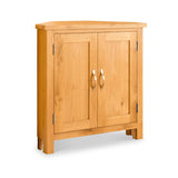 Newlyn Oak Corner Cupboard from Roseland Furniture