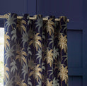 Galapagos 228X137 Eyelet Curtains Navy