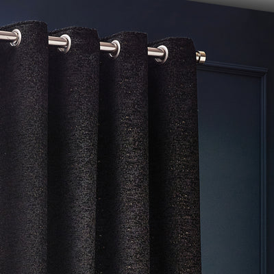 Galaxy 100% Blackout Eyelet Curtains