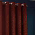 Galaxy 229X137 Eyelet Curtain Copper