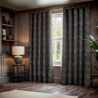 Gatsby Jacquard Eyelet Curtains