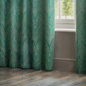 Gatsby 228X137 Eyelet Curtains Emerald