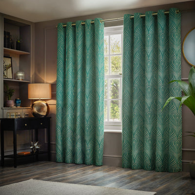 Gatsby Jacquard Eyelet Curtains