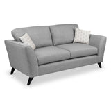 Geo 3 Seater Sofa in Charcoal by Roseland Furniture