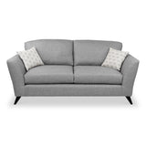 Geo 3 Seater Sofa in Charcoal by Roseland Furniture