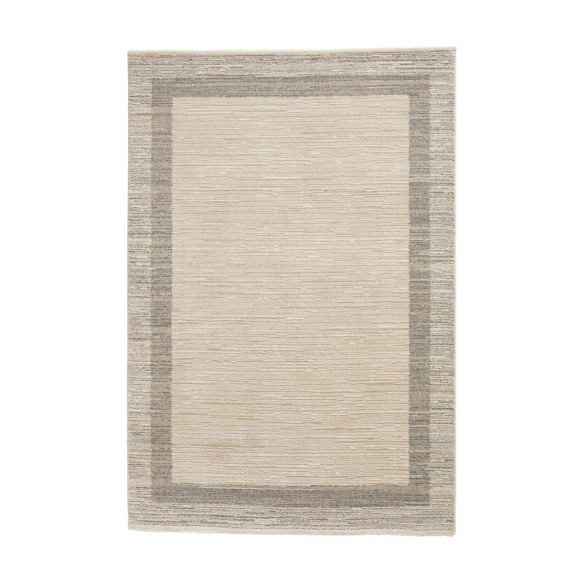 Beige Lambart Textured Short Pile Rug from Roseland Furniture