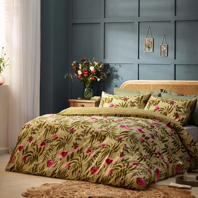 House of Bloom Poppy Duvet Set